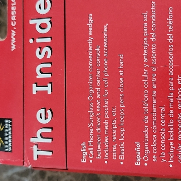 Cell Phone/Sunglass Organizer - Picture 9 of 11